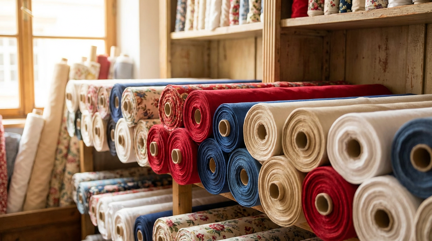 Distribución mayorista de telas importadas